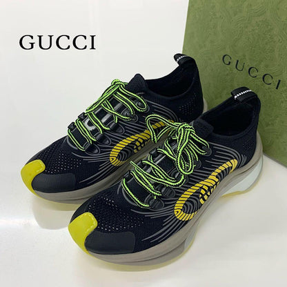 Unused Gucci RUN Interlocking G Logo Sneakers