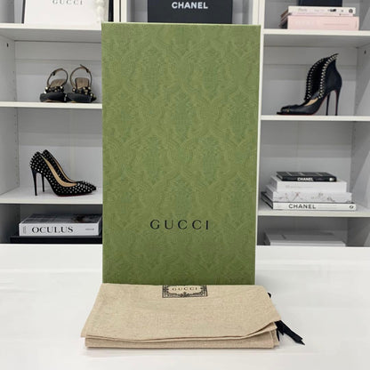 Unused Gucci RUN Interlocking G Logo Sneakers