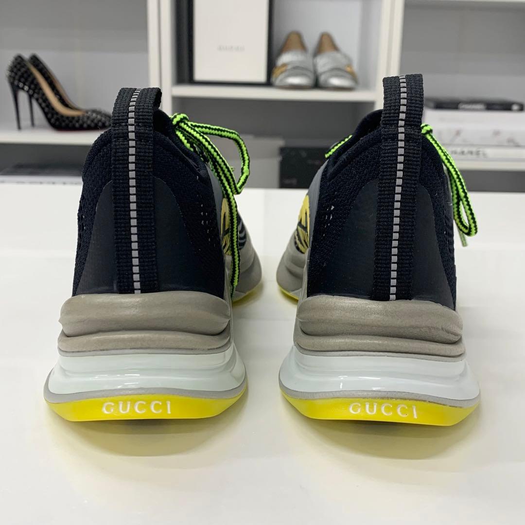 Unused Gucci RUN Interlocking G Logo Sneakers