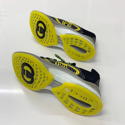 Unused Gucci RUN Interlocking G Logo Sneakers