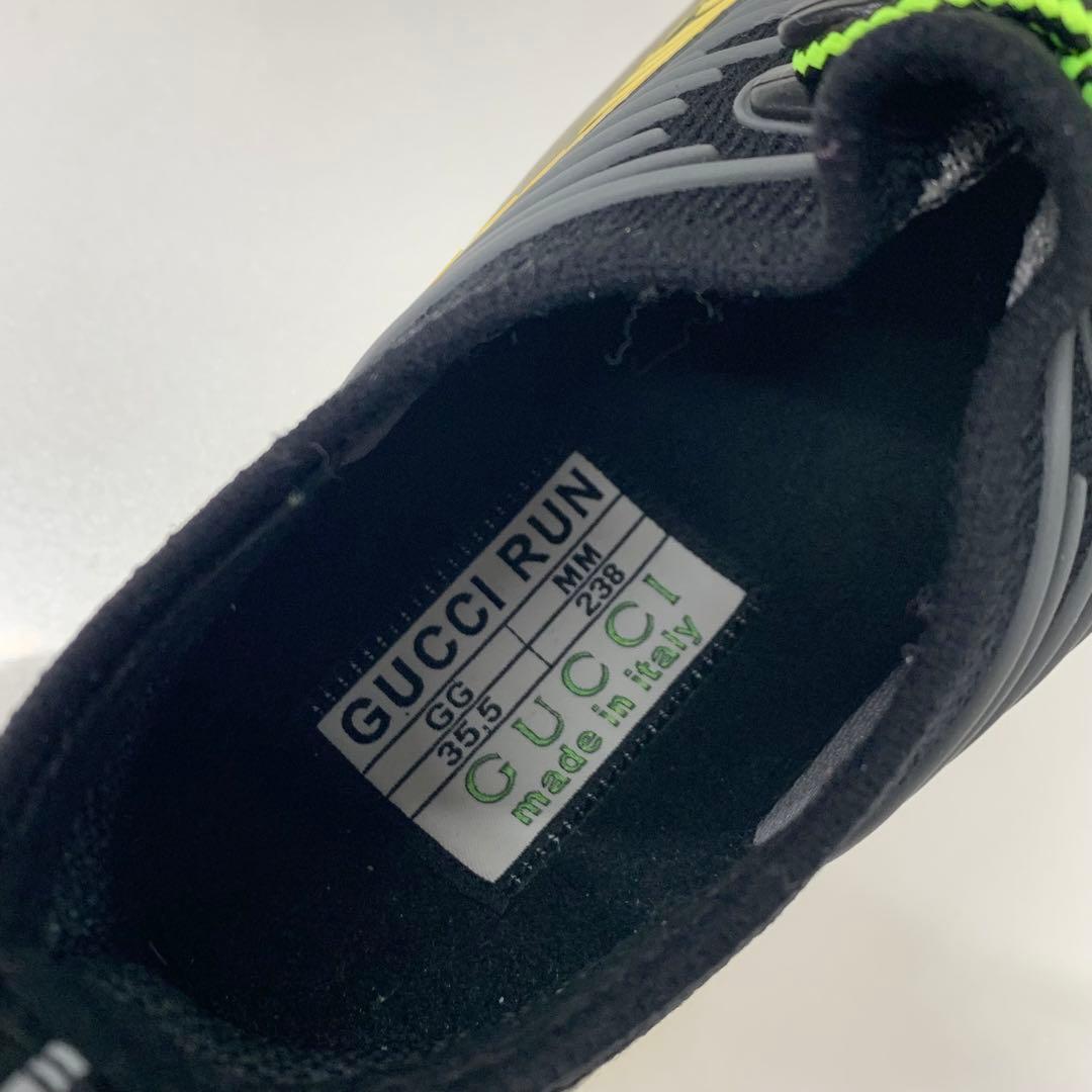 Unused Gucci RUN Interlocking G Logo Sneakers