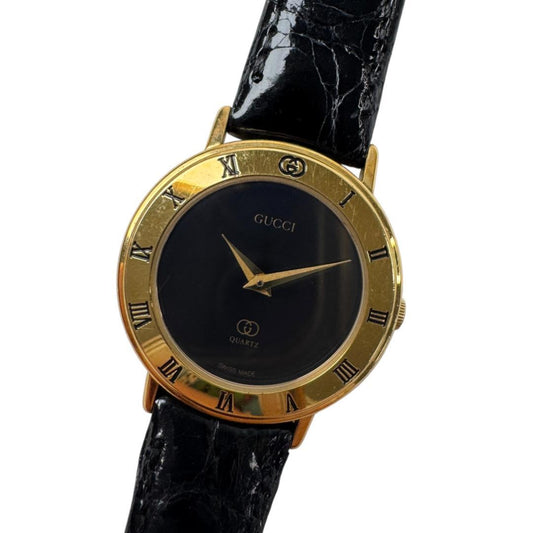 Gucci Watch Quartz Black Dial