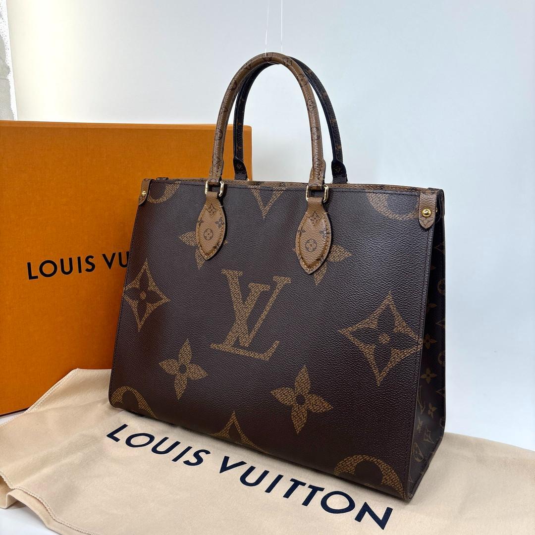 Louis Vuitton Monogram On The Go MM Giant Tote — view 2