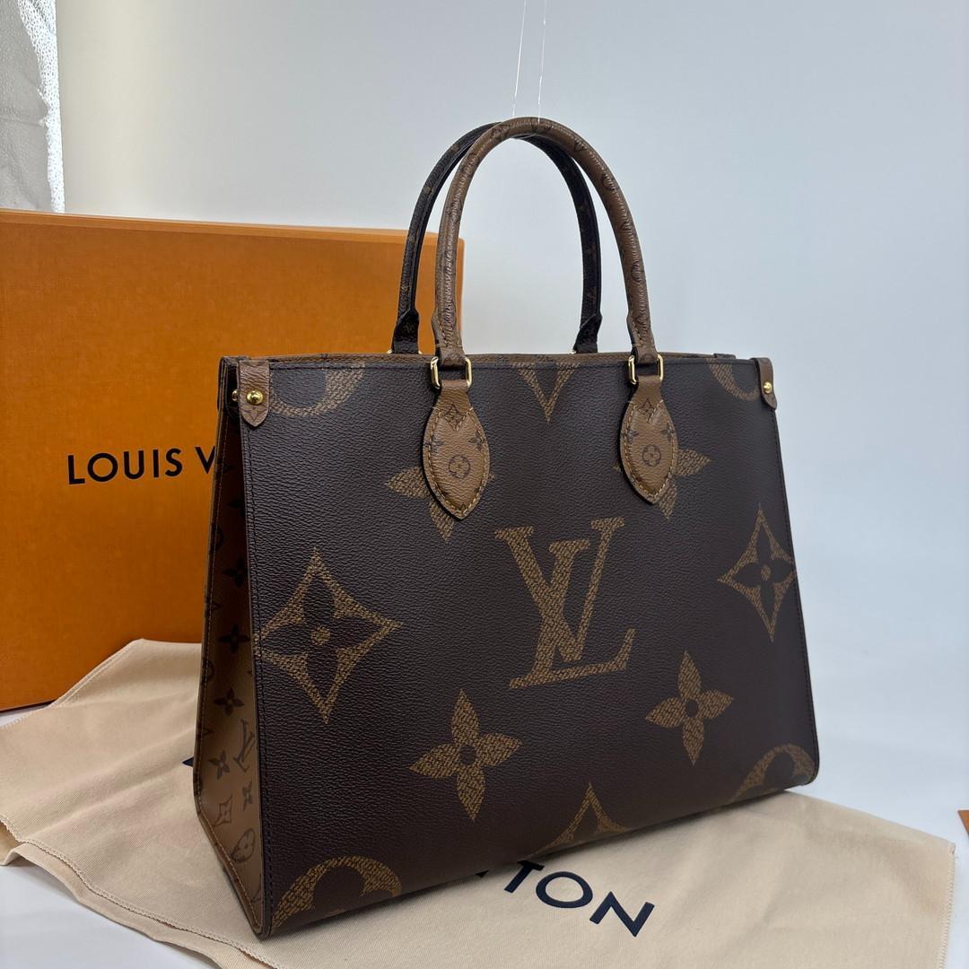 Louis Vuitton Monogram On The Go MM Giant Tote — view 3