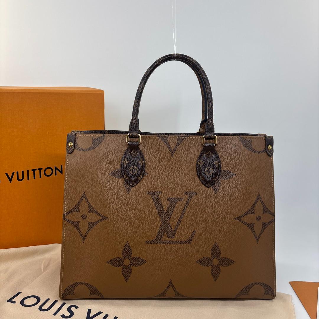 Louis Vuitton Monogram On The Go MM Giant Tote — view 5