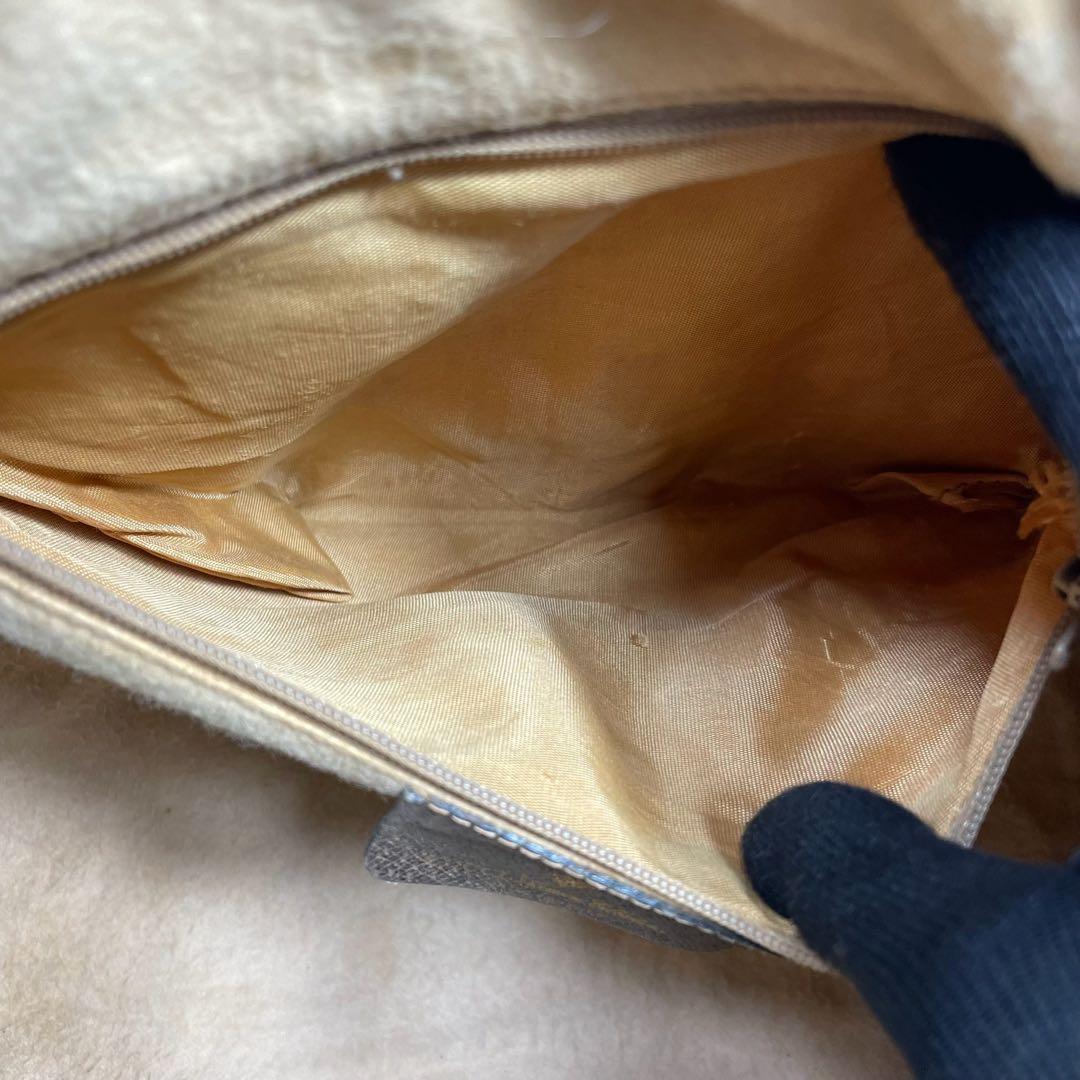 Gucci GG Sherry Line Boston Bag Brown Leather — view 6