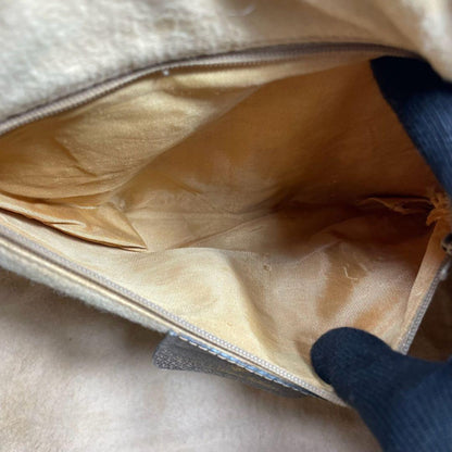 Gucci GG Sherry Line Boston Bag Brown Leather — view 6