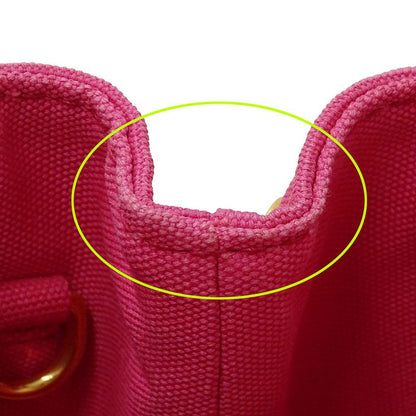 Prada Bag Women's Brand Handbag Shoulder Bag 2way Canvas Canapa Mini Pink