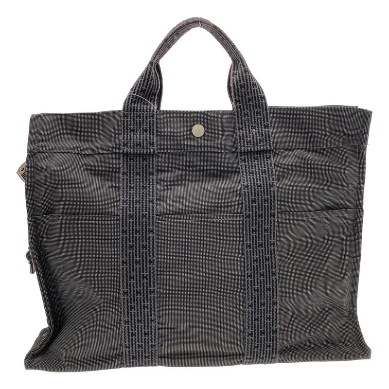 Hermes Fourre Tout MM Tote Bag Gray