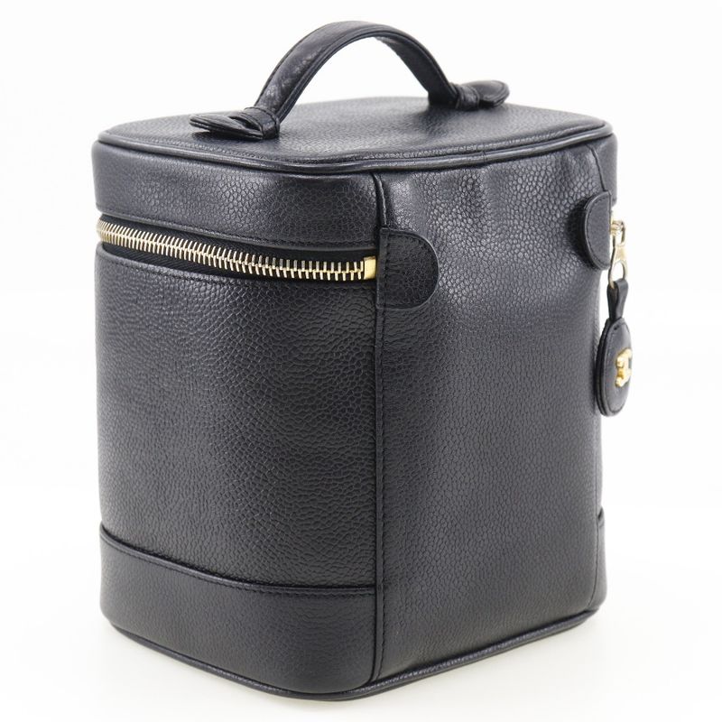 Chanel Vanity A01998 Caviar Skin Ladies Handbag