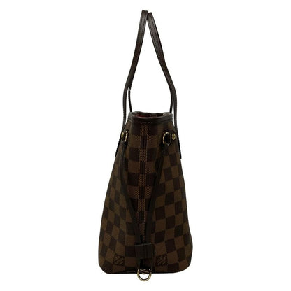 Louis Vuitton Damier Neverfull PM N41359 Ebène Tote Bag