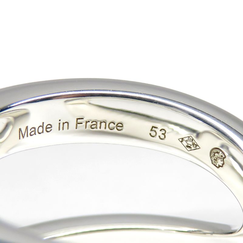 Hermes Ring Osmozu PM #53 No 13 Ag925 Hshape Silver - 2022 Ring