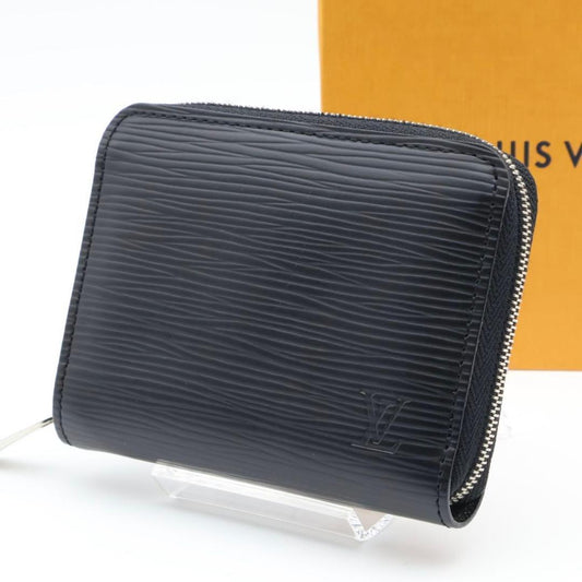 Louis Vuitton Zippy Coin Purse Epi Case Black