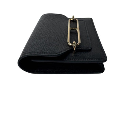 Hermes Roulis Slim Wallet Black Coin Case — view 4