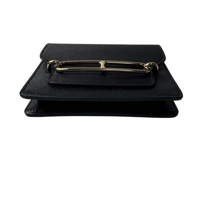 Hermes Roulis Slim Wallet Black Coin Case — view 6