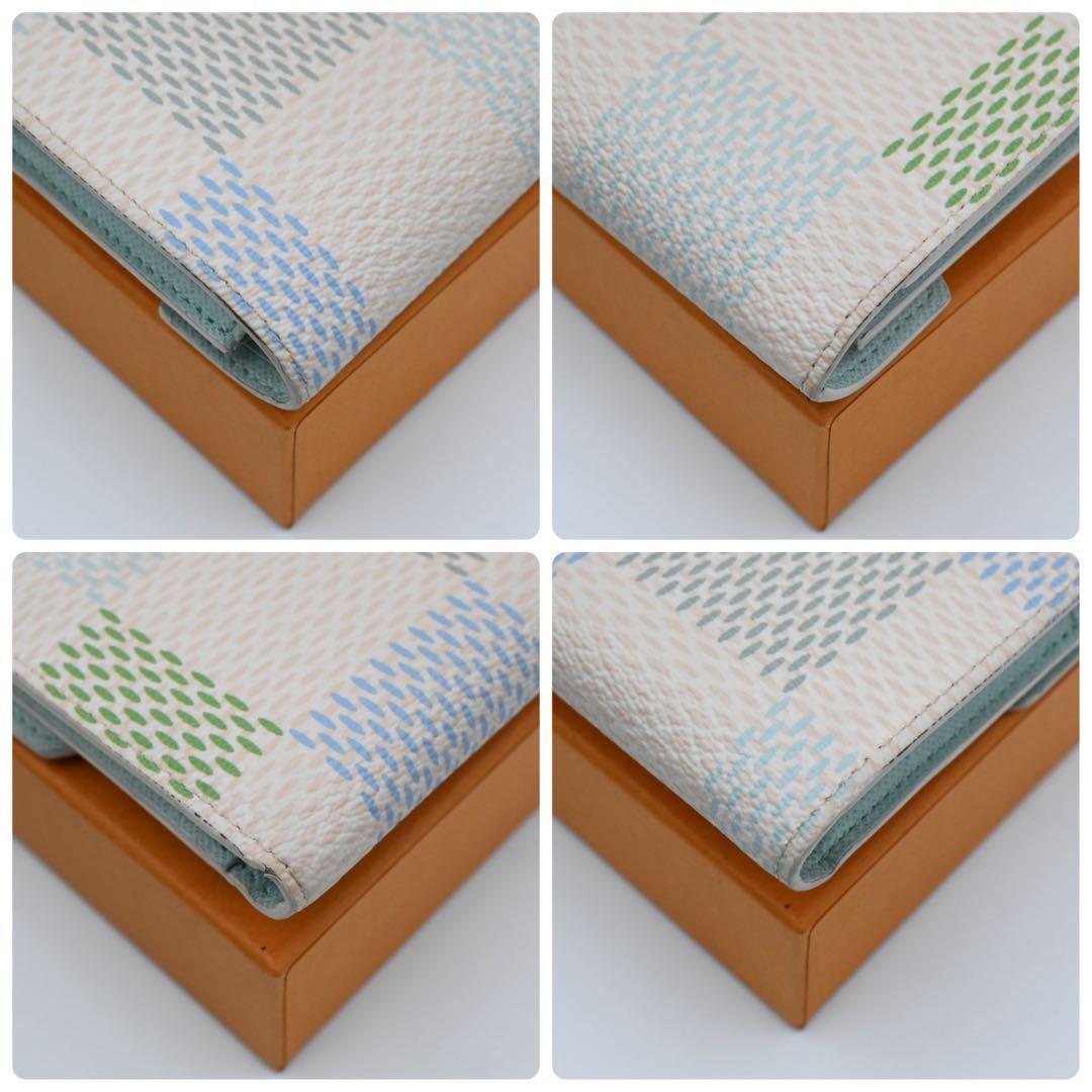 Louis Vuitton Damier Licious Victorine Trifold Wallet — view 8