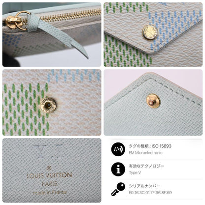 Louis Vuitton Damier Licious Victorine Trifold Wallet — view 9