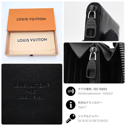 Louis Vuitton Monogram Midnight Horizontal Wallet Black — view 9