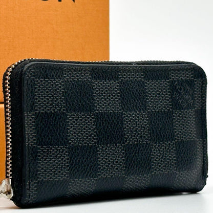 Louis Vuitton Zippy Coin Purse Damier Graphite