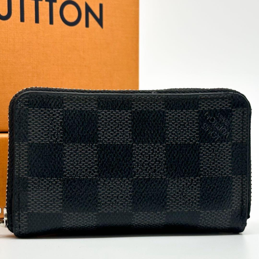 Louis Vuitton Zippy Coin Purse Damier Graphite — view 2