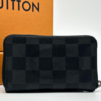 Louis Vuitton Zippy Coin Purse Damier Graphite — view 3