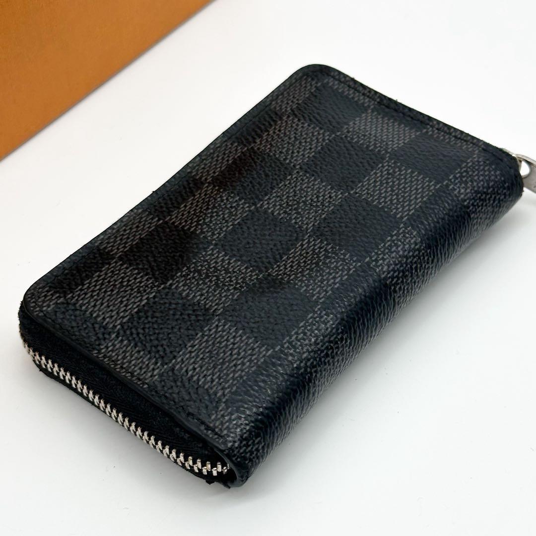 Louis Vuitton Zippy Coin Purse Damier Graphite — view 4