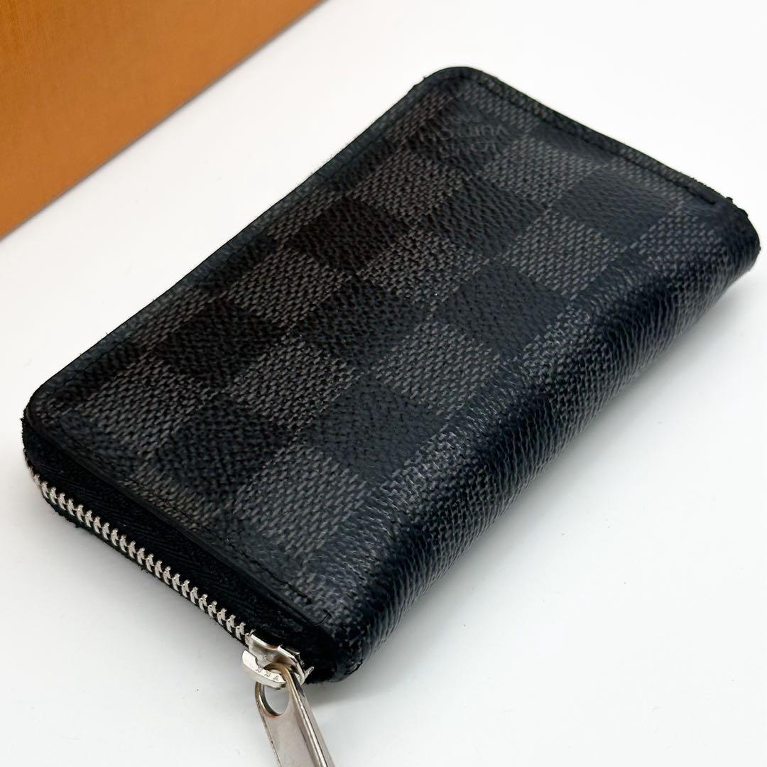 Louis Vuitton Zippy Coin Purse Damier Graphite — view 5