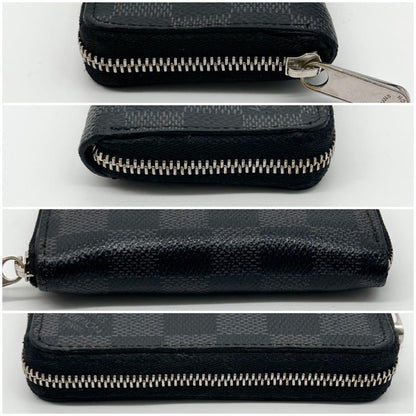 Louis Vuitton Zippy Coin Purse Damier Graphite — view 6