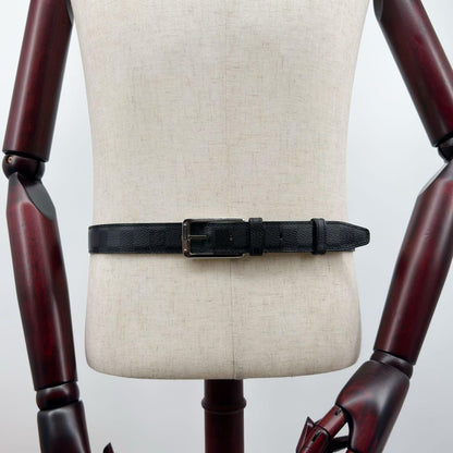 Louis Vuitton Ceinture Fourth Damier Black Ellipse Seattle Belt — view 3