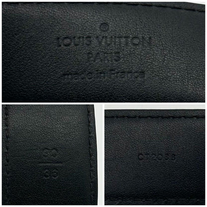 Louis Vuitton Ceinture Fourth Damier Black Ellipse Seattle Belt — view 7