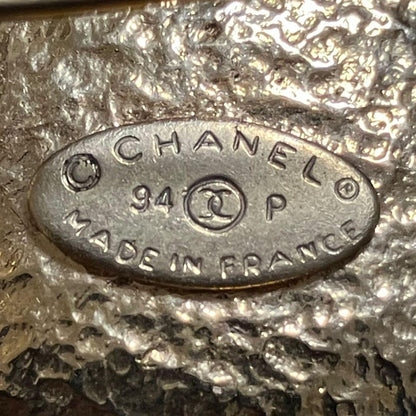 Chanel Gold 1994 Cross Brooch K_065