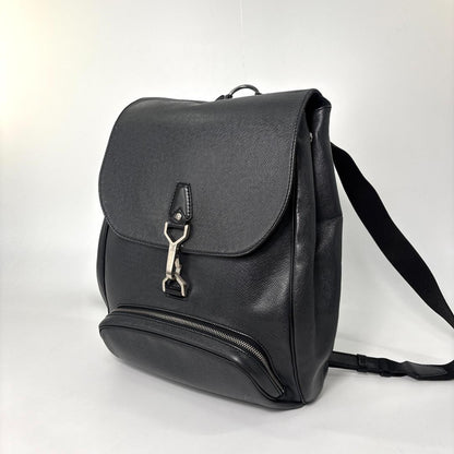 Louis Vuitton Super Taiga Cassiar Black Backpack — view 2