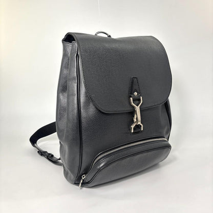 Louis Vuitton Super Taiga Cassiar Black Backpack — view 3