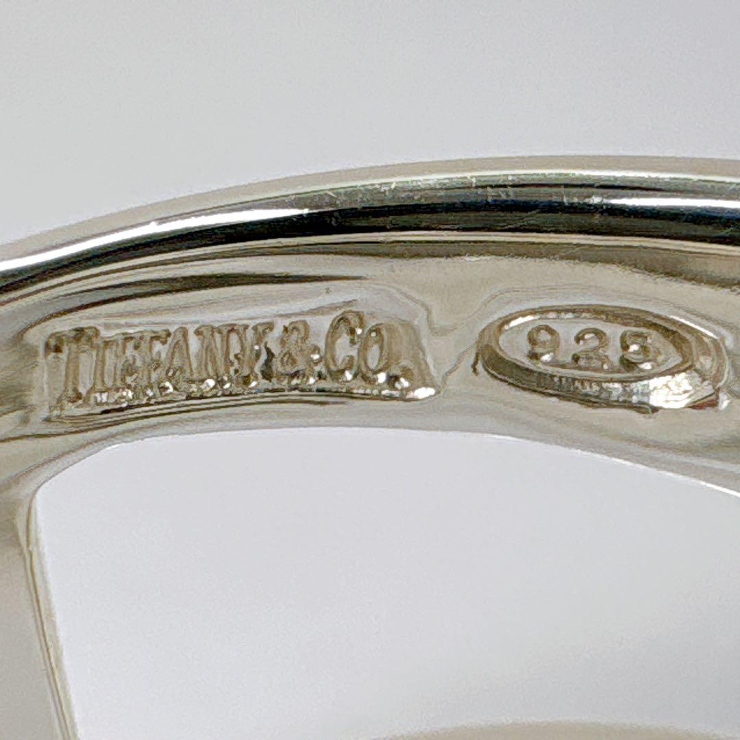 Tiffany & Co Diagonal Ring Size 13 925 Silver