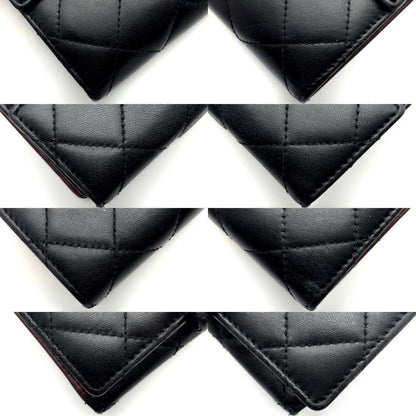 Chanel Wallet Quilted Lambskin Snap Bifold — view 8