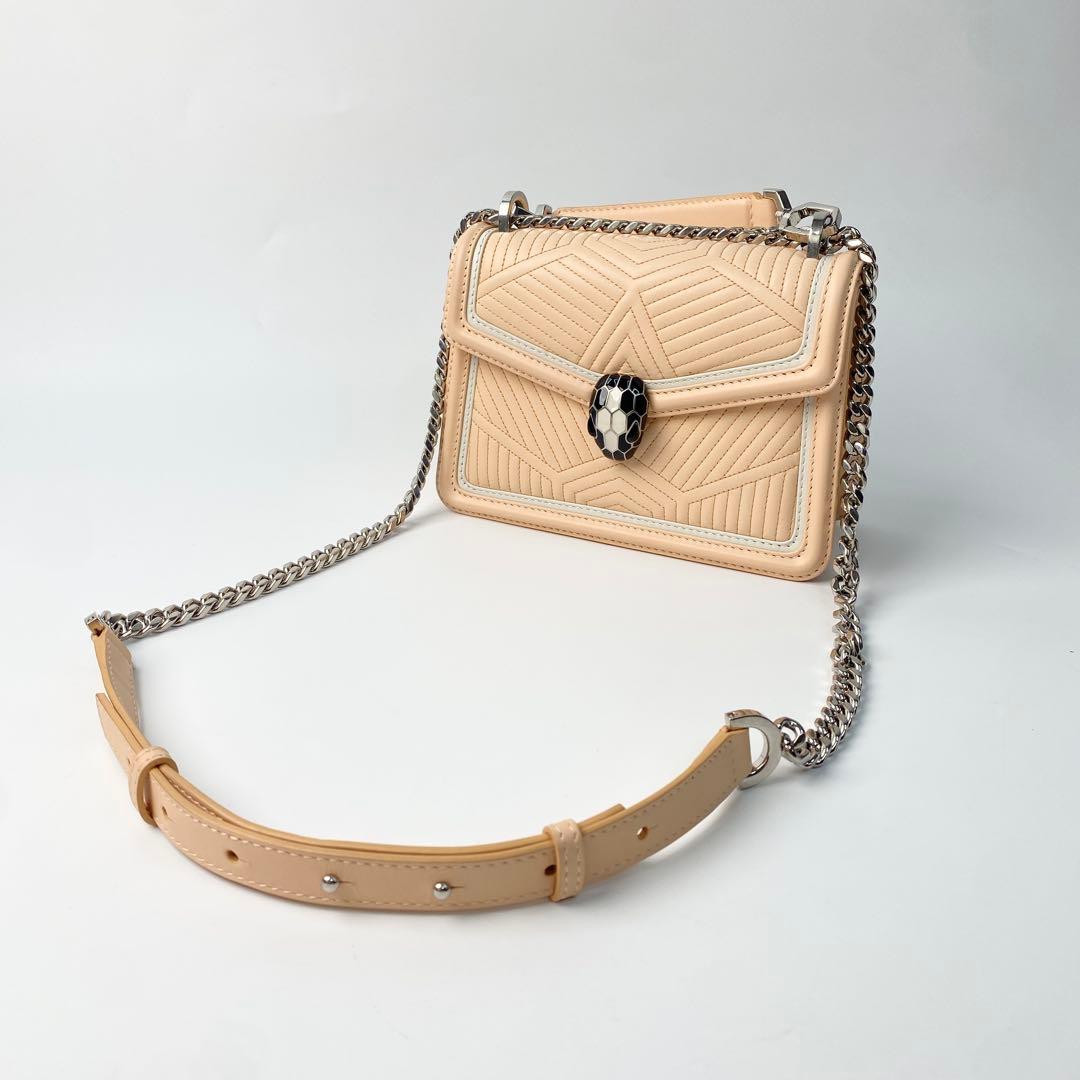 Bulgari Bvlgari Serpenti Chain Shoulder Bag 2way