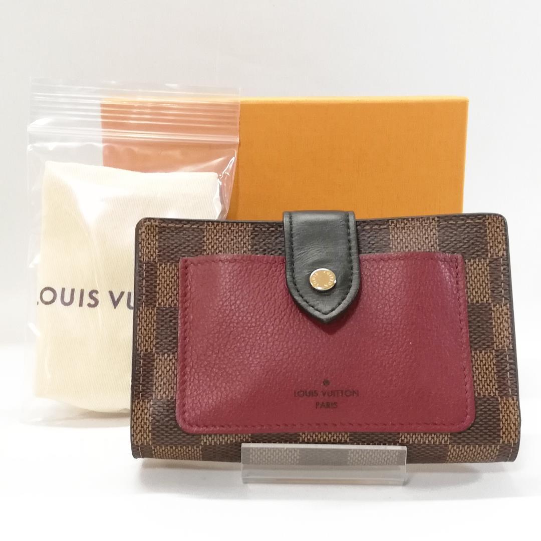 Louis Vuitton Portefeuille Juliette Bordeaux Fold Wallet