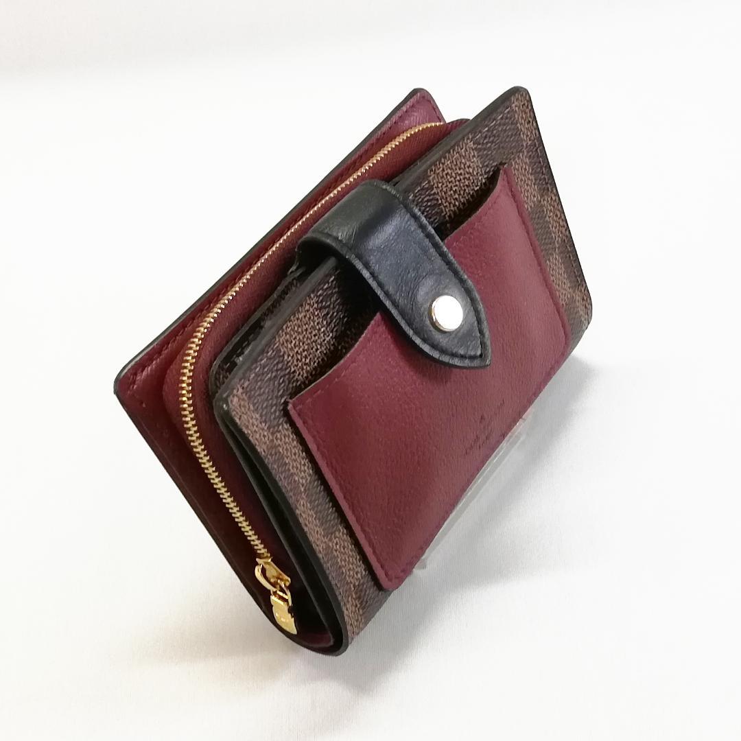 Louis Vuitton Portefeuille Juliette Bordeaux Fold Wallet — view 2