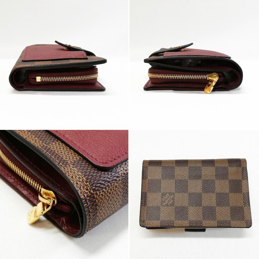 Louis Vuitton Portefeuille Juliette Bordeaux Fold Wallet — view 3
