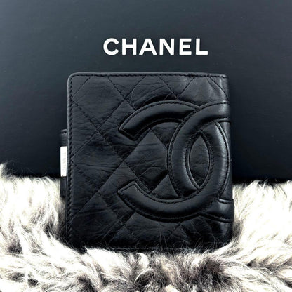 Chanel Wallet Cambon Crinkle Kiss Lock Bifold — view 3