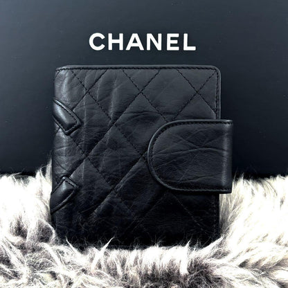 Chanel Wallet Cambon Crinkle Kiss Lock Bifold — view 4