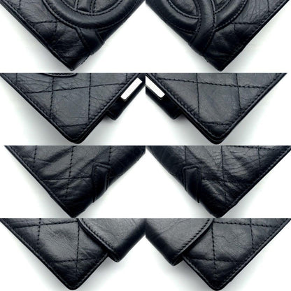 Chanel Wallet Cambon Crinkle Kiss Lock Bifold — view 8
