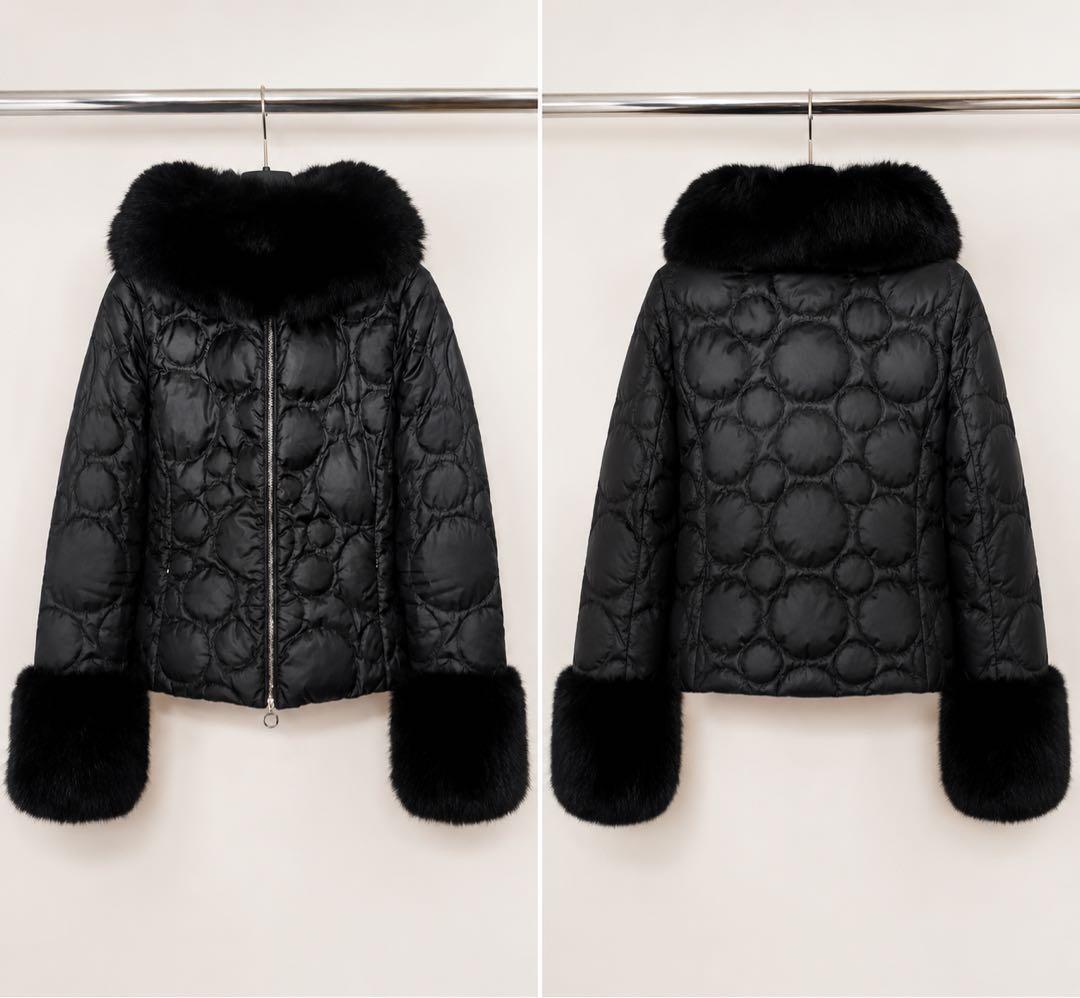 Moncler Black Down Jacket — view 2