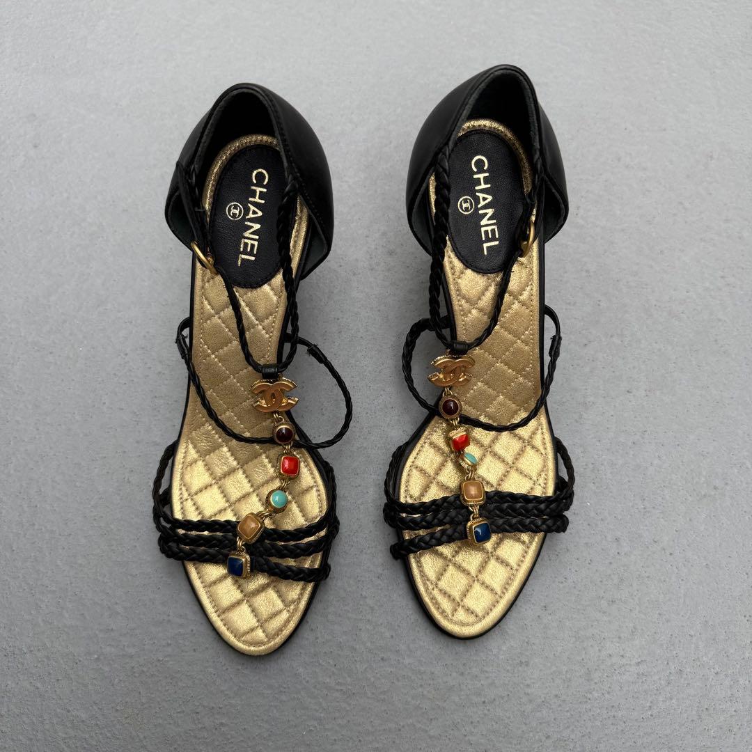 Chanel Sandals Pumps Heels — view 4