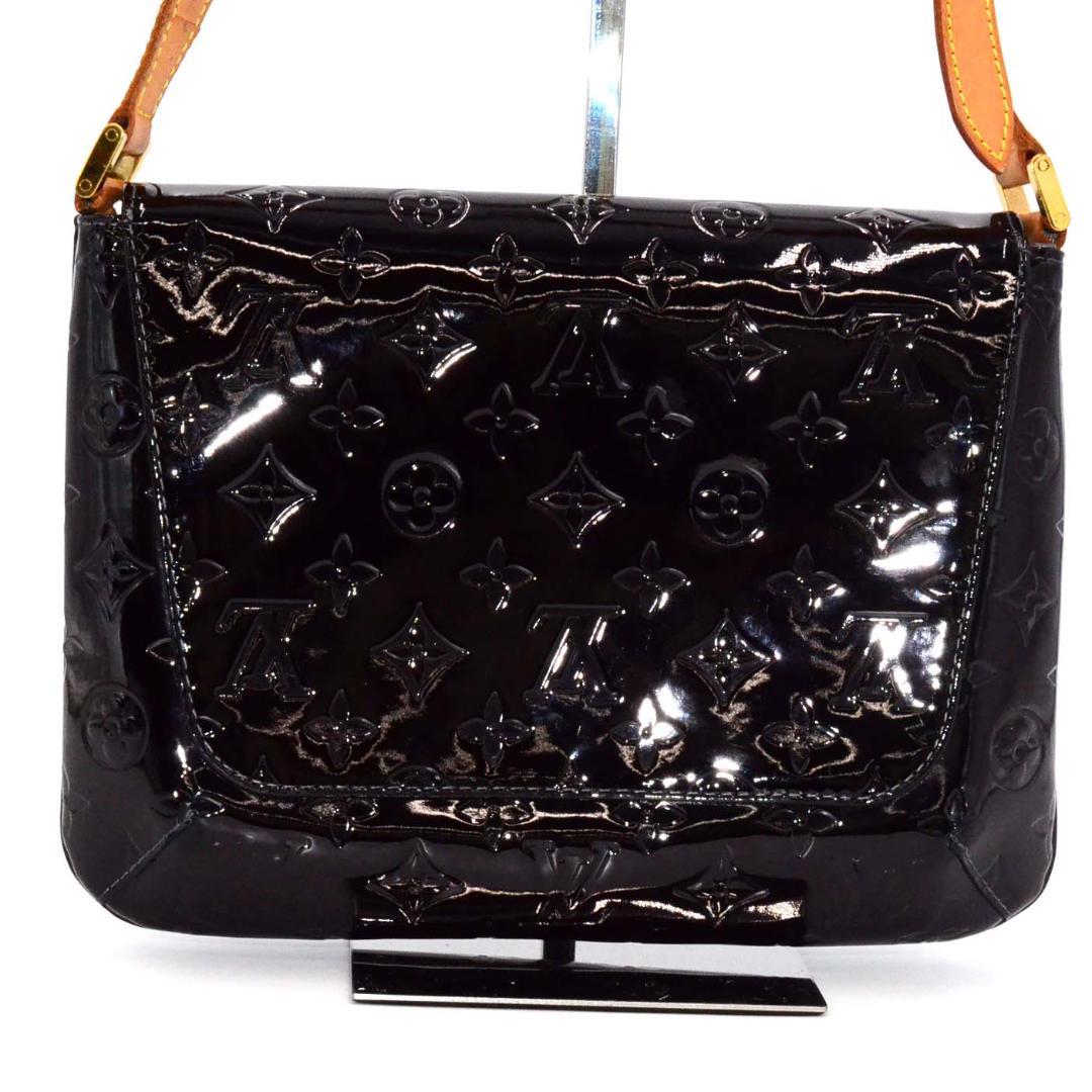 Louis Vuitton Shoulder Back Vernis Thompson Black