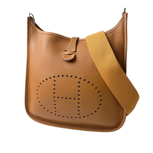 Hermes Evelyn 2 PM Taurillon □I Engraved Shoulder Bag