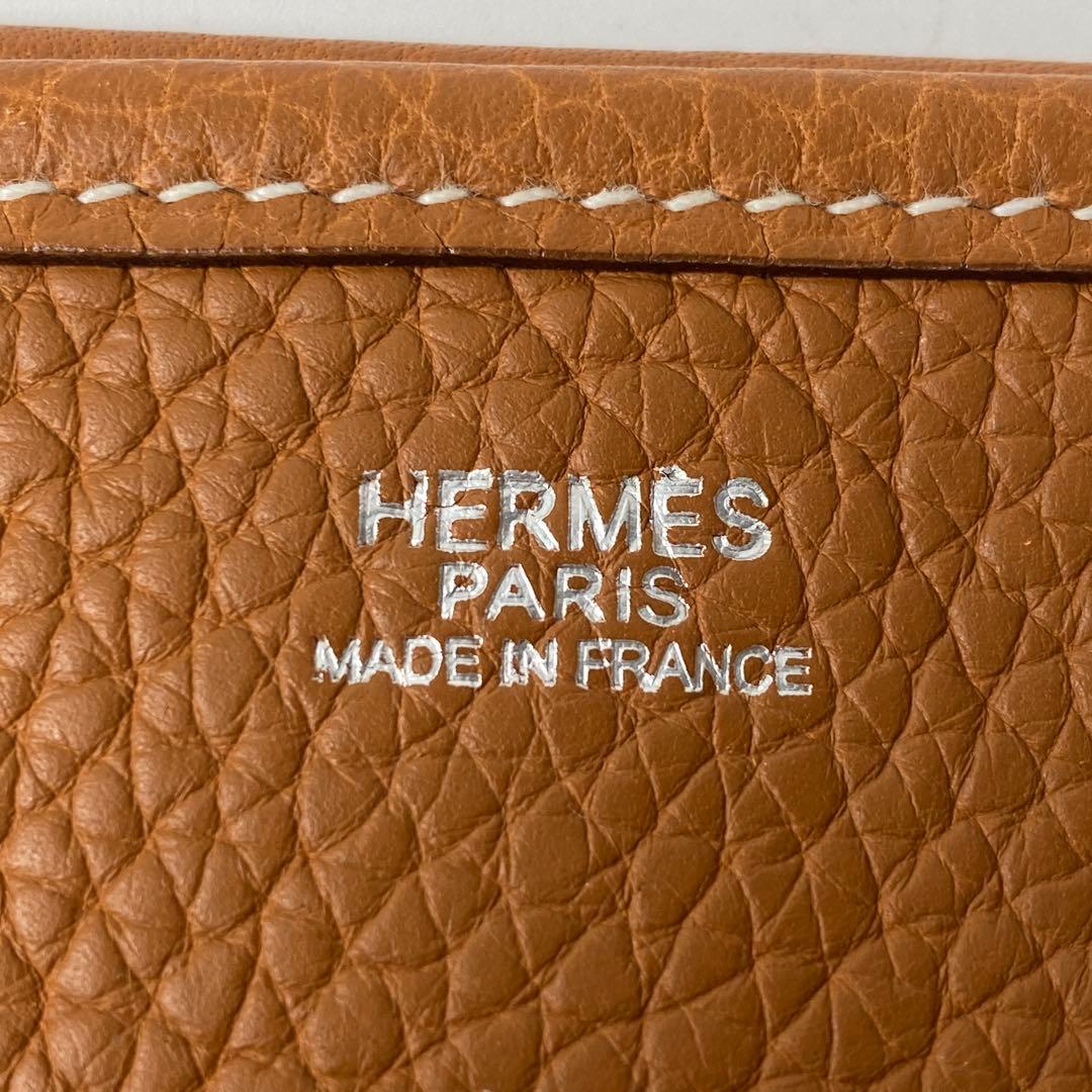 Hermes Evelyn 2 PM Taurillon □I Engraved Shoulder Bag