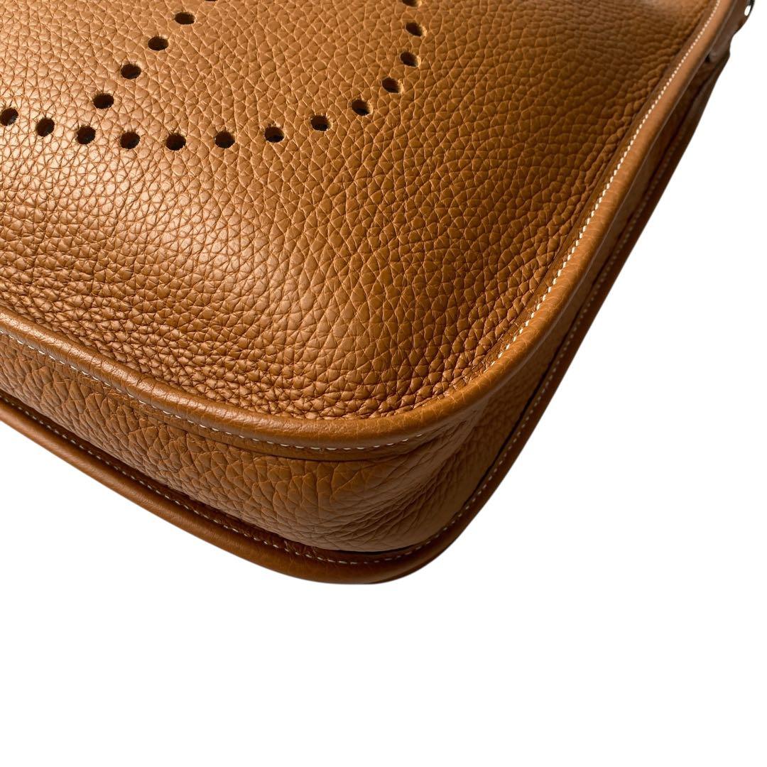 Hermes Evelyn 2 PM Taurillon □I Engraved Shoulder Bag