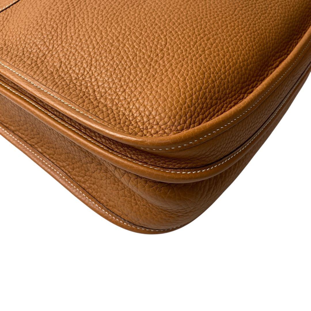 Hermes Evelyn 2 PM Taurillon □I Engraved Shoulder Bag