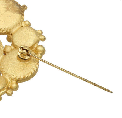 Chanel Coco Mark Colored Stone Brooch 01A